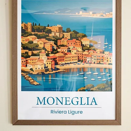Apartamento 100 Passi Dal Mare - Big House For 10 People Moneglia